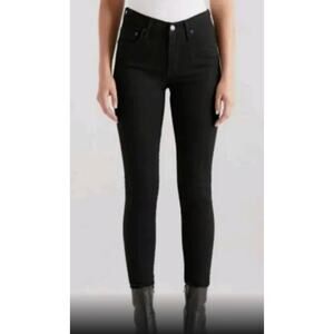 Edwin Pixie Black 9” Mid-Rise Skinny Jeans 30 NWT